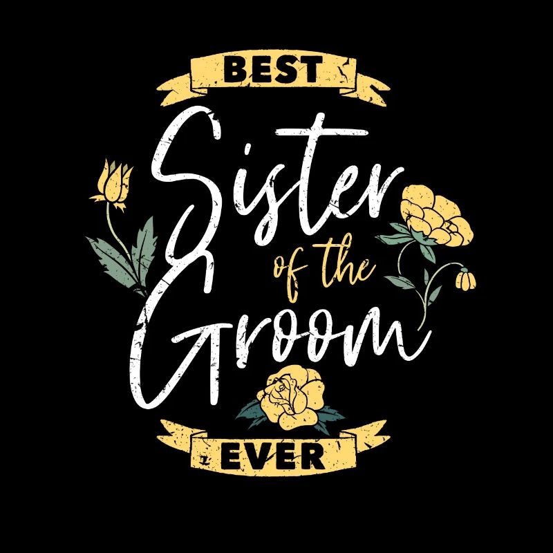 Bräutigam Schwester Hochzeit Unterstützung