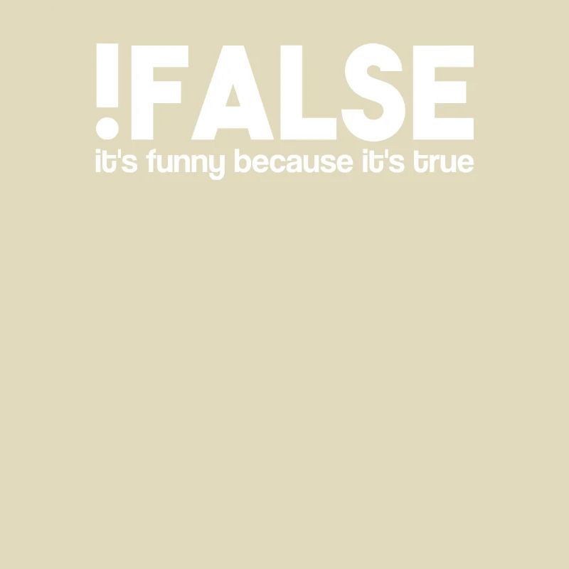 False It's Funny Because It's True | IT Informatik