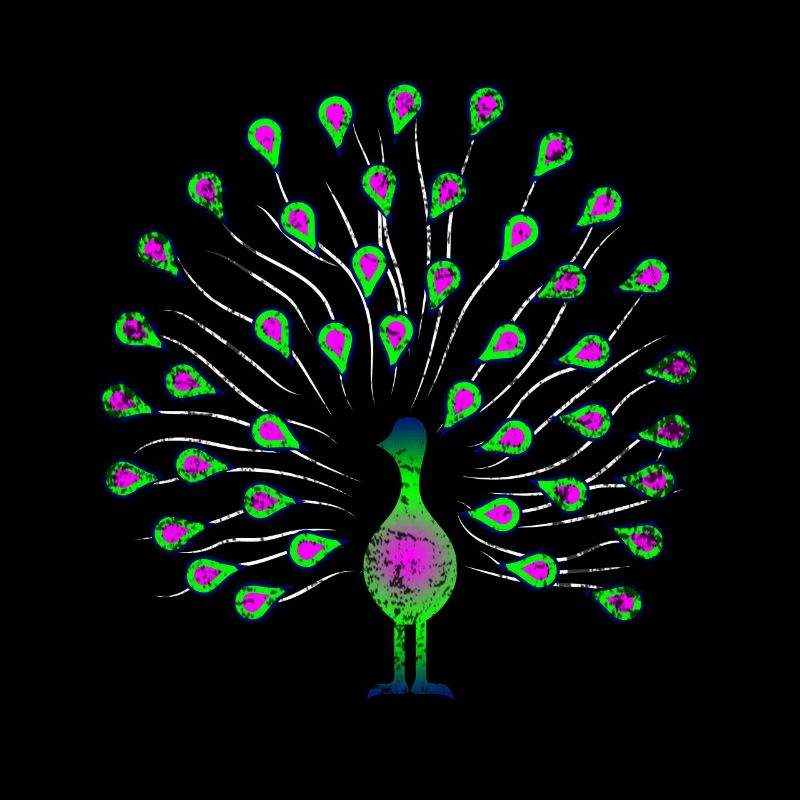 Pfau Tier