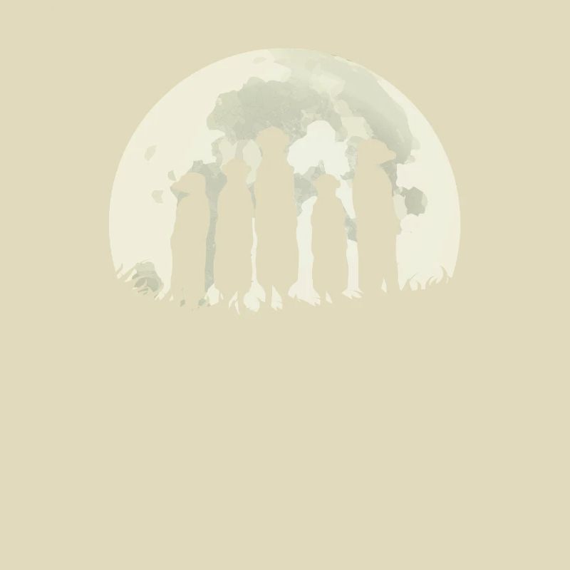 Erdmännchen Mond
