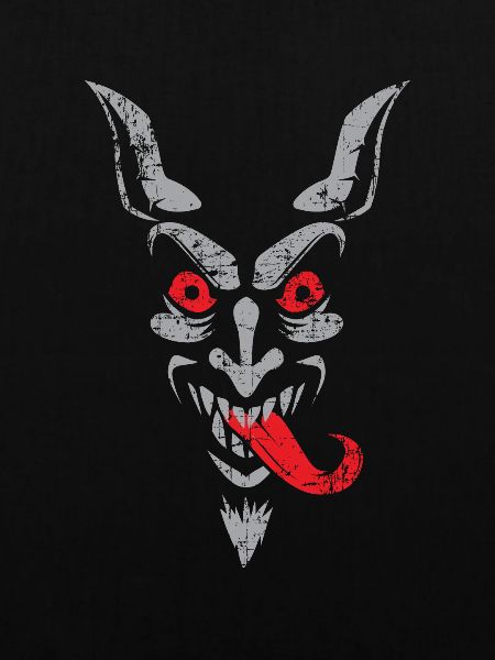 Krampus face