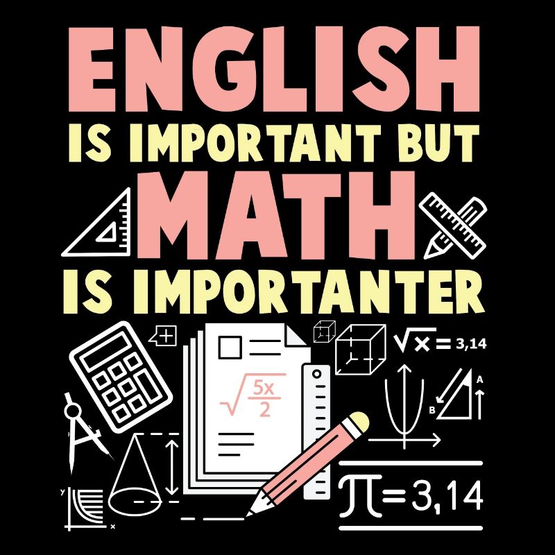 English math is important math nerd