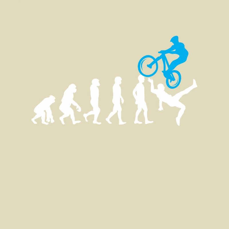 Mountain bike evolution MTB cyclists cyclists