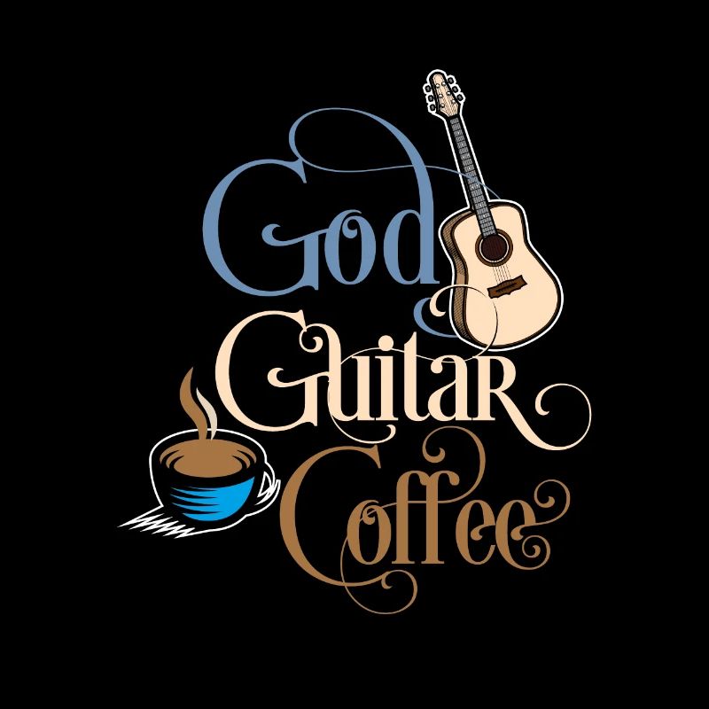 God Guitar Coffee