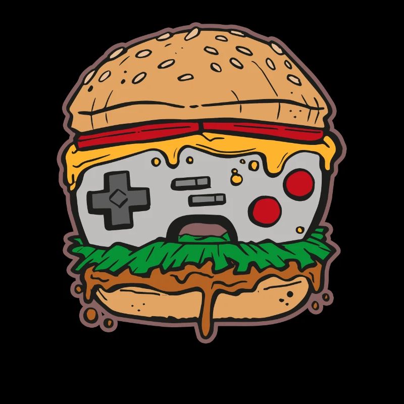 Hamburger Gaming Controller