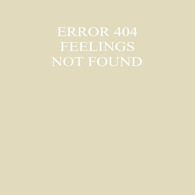Depressiv Error 404 Feelings not found