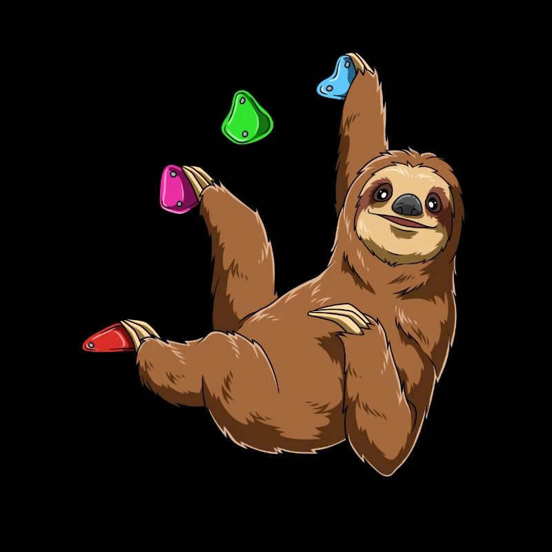 Funny Boulder Sloth - Chilled Sloth