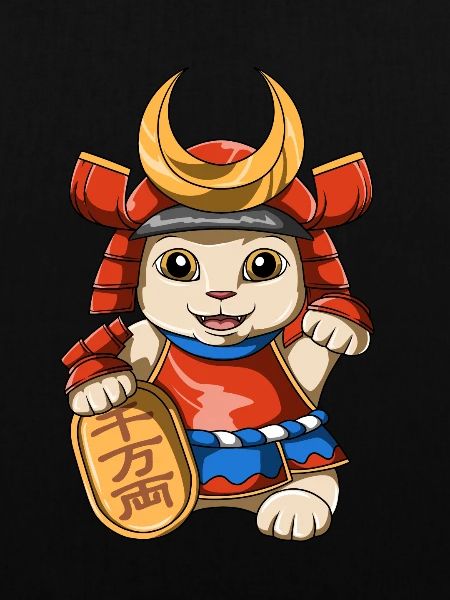 Lucky Cat Samurai - Manekineko