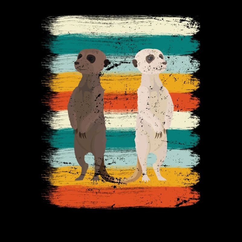 Retro Erdmännchen