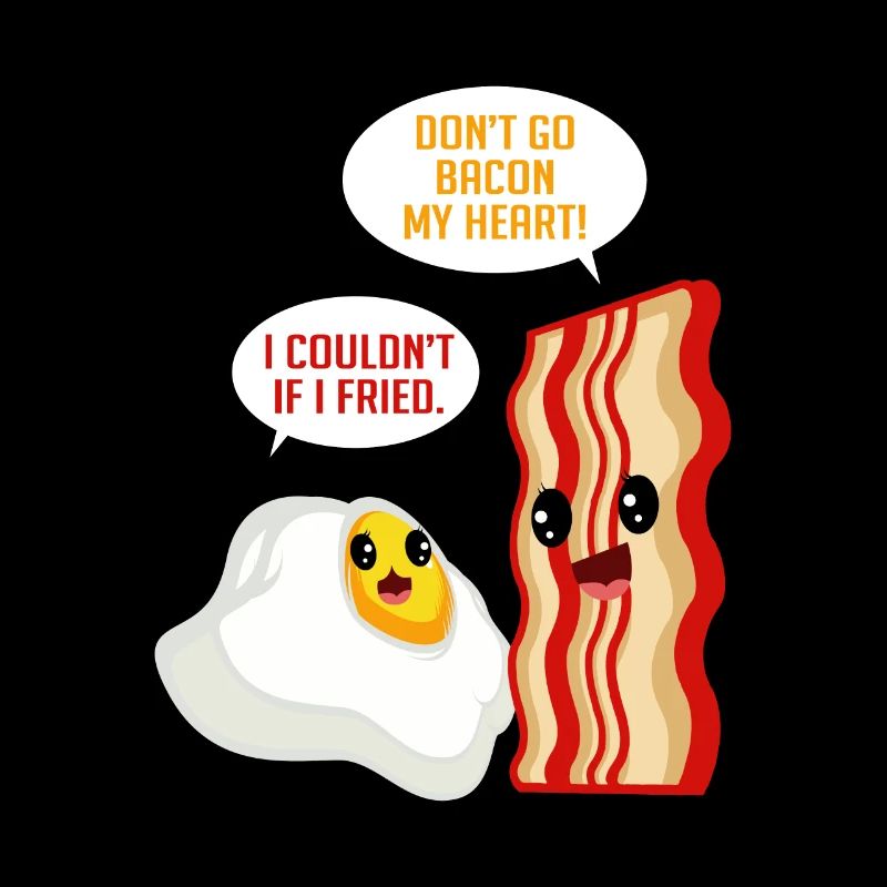 Love Bacon Egg Fried Speck-Liebhaber Geschenk