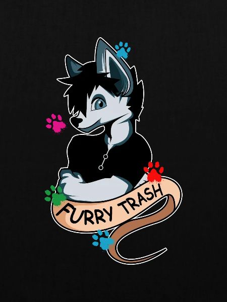 Furry Trash Hundebesitzer Geschenk