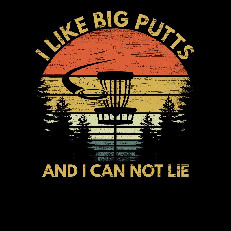 I Like Big Putts Drôle de disque de golf