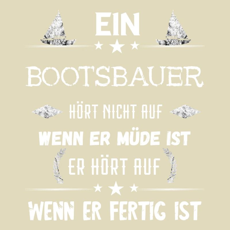 Bootsbauer Schiffe Boote Bauen Bootsbau Beruf