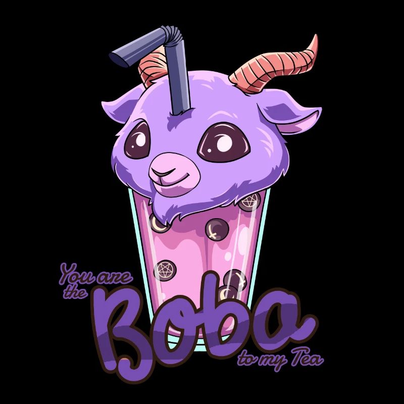 Bubble Tea Pastel Goth Nu Goth - Kawaii Bubble Tea