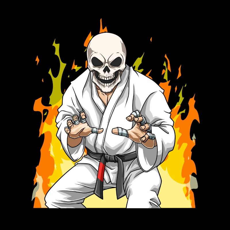 Jiu Jitsu Skelett - BJJ MMA Grappling
