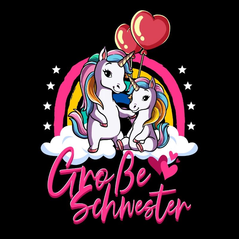 Große Schwester Einhorn