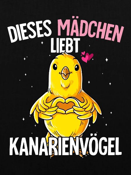Kanarienvogel Mädchen