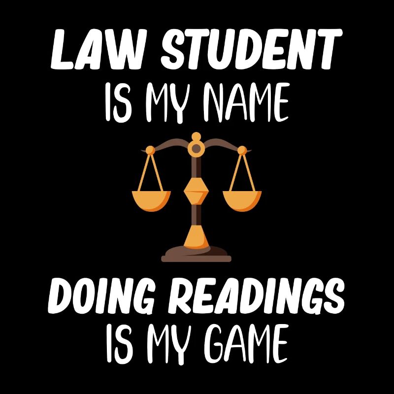 Law student is my name, doing readings,