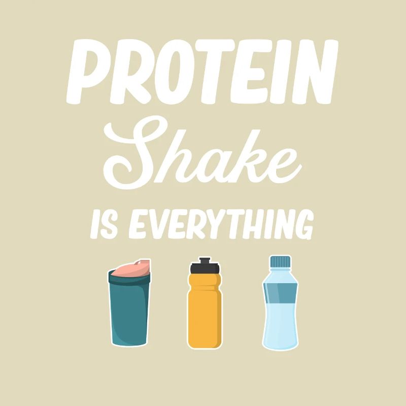 Protein shake is everything, cardio training,
