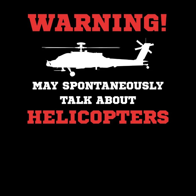 Warning! can be flown spontaneously via helicopter and
