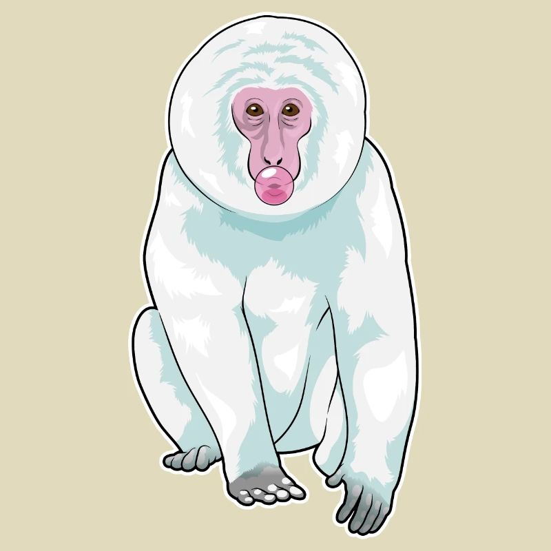 Monkey Chewing Gum