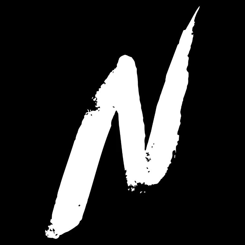 Trendy Cool Stylish N Lettre
