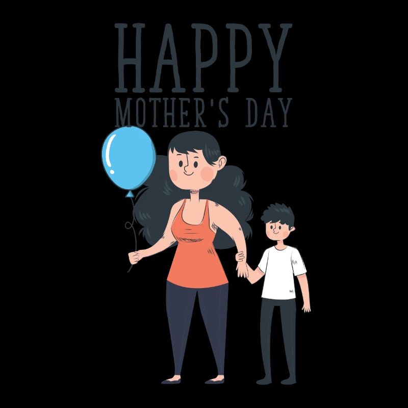 Mutter Sohn Muttertag Tshirt Geschenk