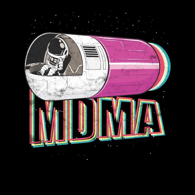 MDMA Ectasy Pille Techno Goa Geschenk