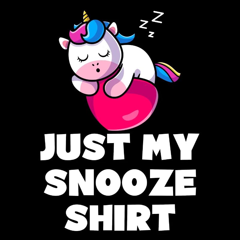 Einhorn Snooze Pyjama Nachthemd
