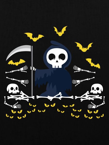 Grim Reaper Skeleton Ficphilia. Gift