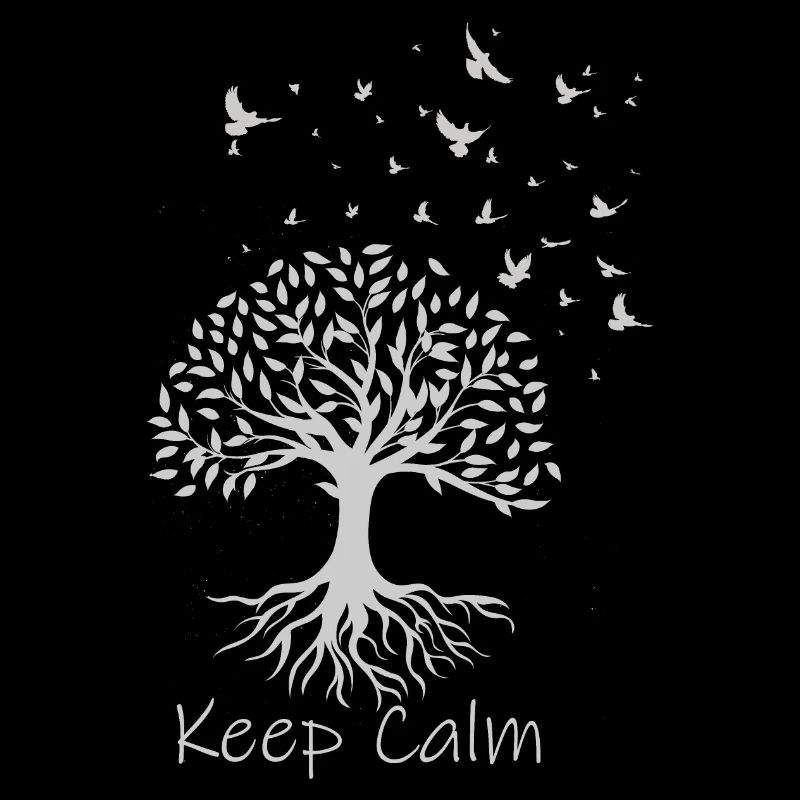 Keep Calm Lebensbaum
