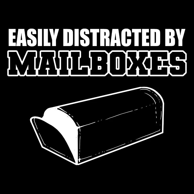 Distracted by mailboxes Clerk Gift