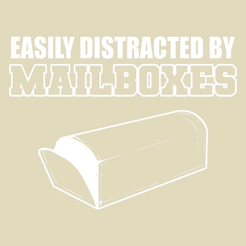 Distracted by mailboxes Clerk Gift