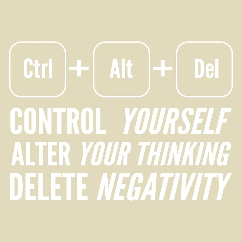 Strg + Alt + del Ängstlich oder ängstlich. Geschen