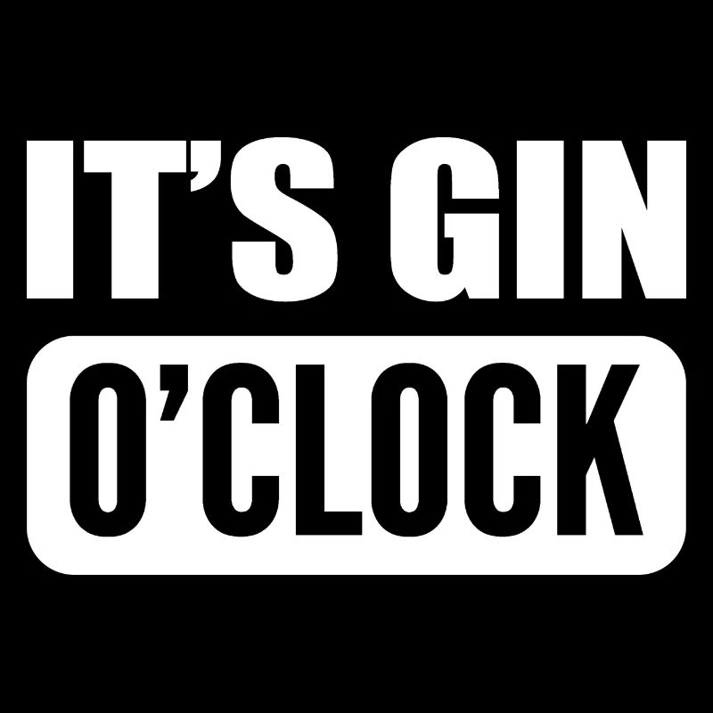It is Gin Oclock Strong Drinker Poison
