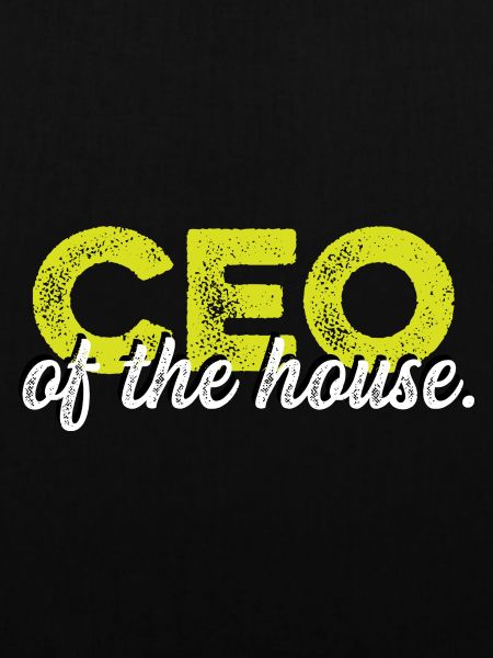 CEO des Hauses. Geschäftsmann Gift