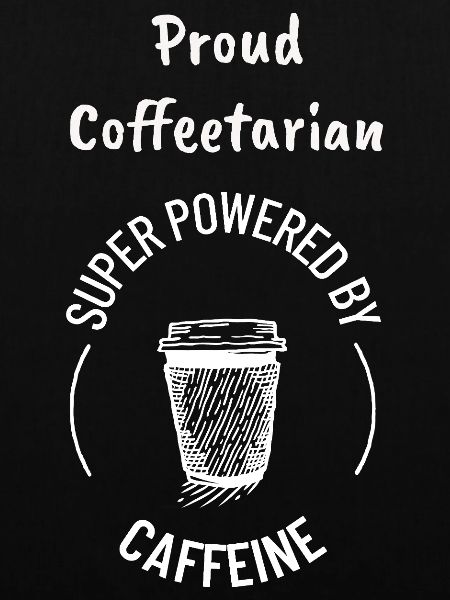 Proud Coffeetarian Circular Badge