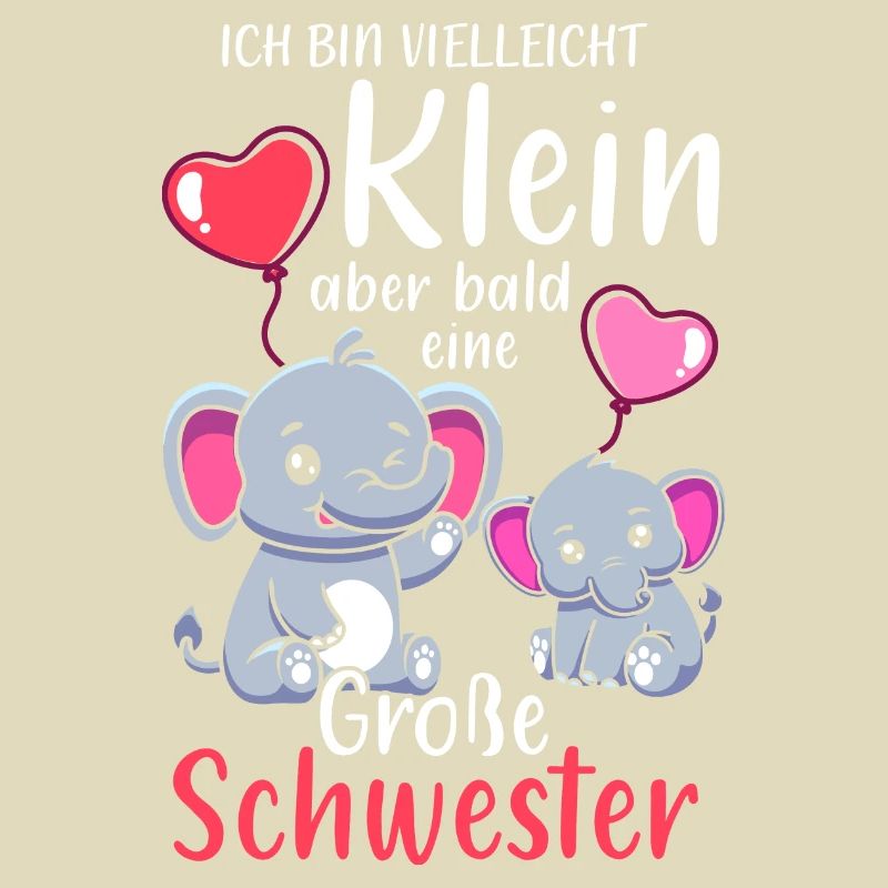 Ich Bin Klein Aber Bald Eine Große Schwester