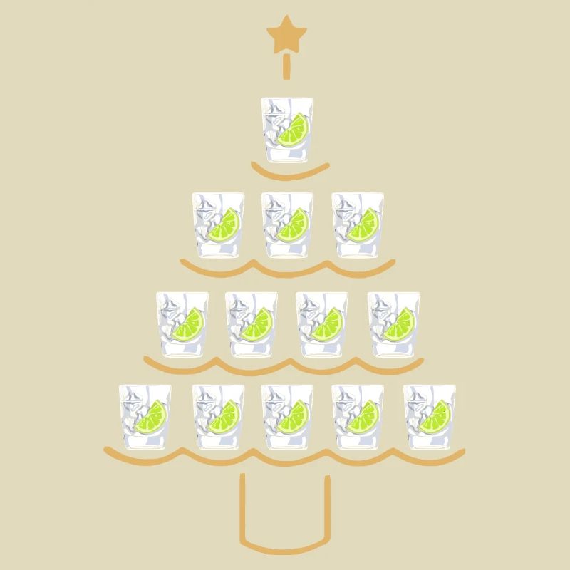 Gin Weihnachtsbaum