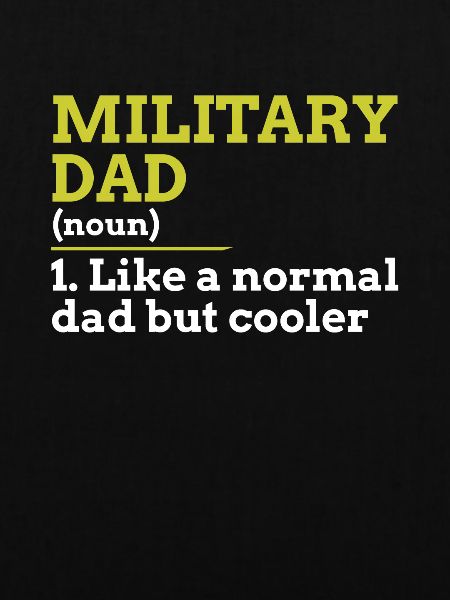 Militärischer Vater