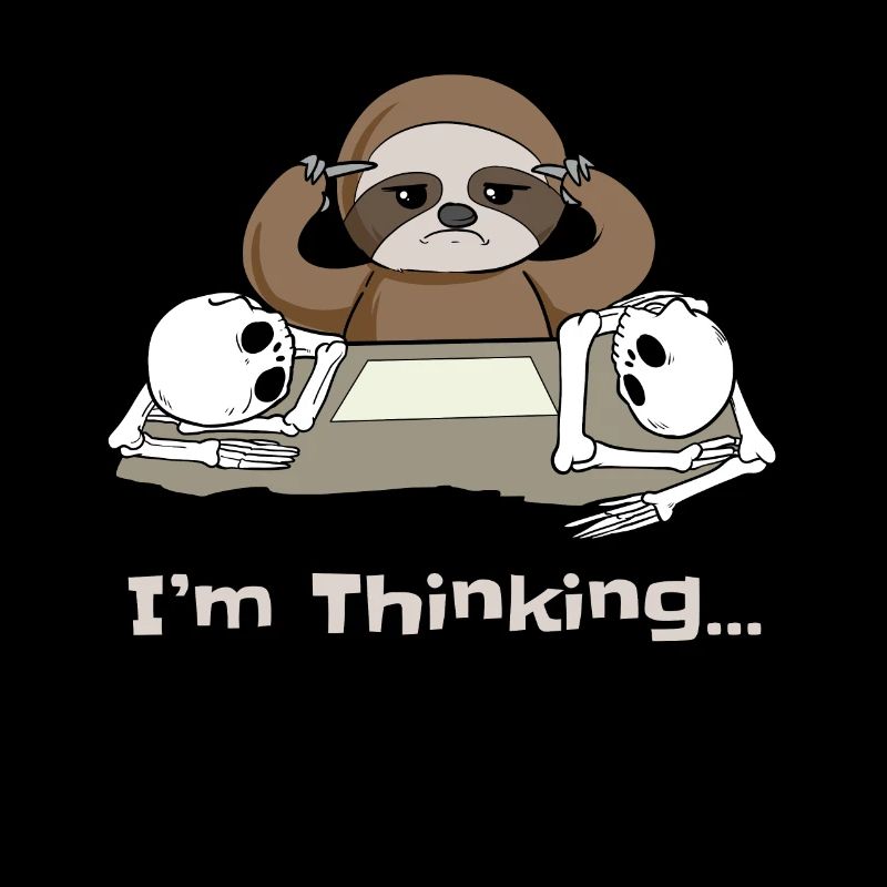 Sloth Idea Slow Thinking Superior Gift