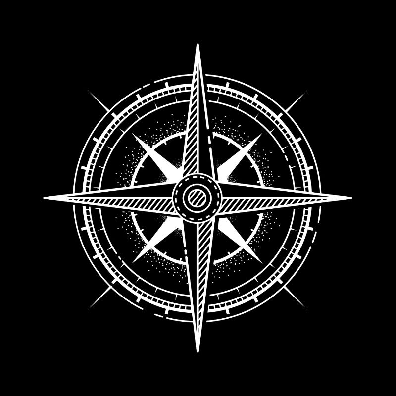 Compass Compass compass needle lake sea scout