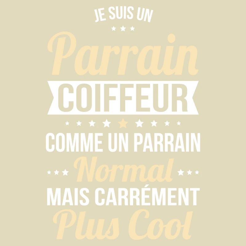 Parrain coiffeur comme parrain normal plus cool