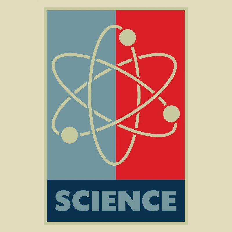 Modèle d'atome scientifique