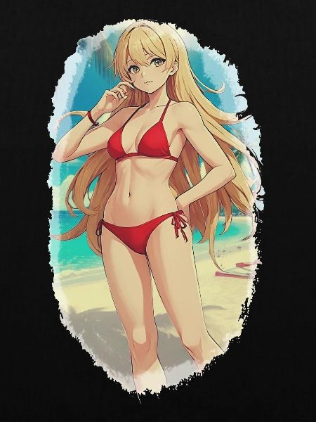 Mädchen am Strand