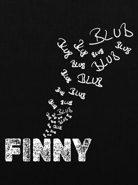 Finny als Anglerin