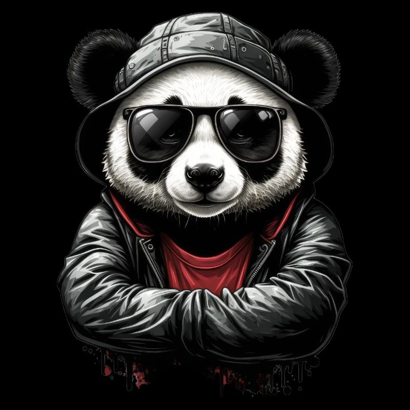 Panda Hoodie - Cool Panda