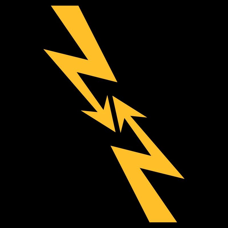 2 flashes electric current energy strong current eight