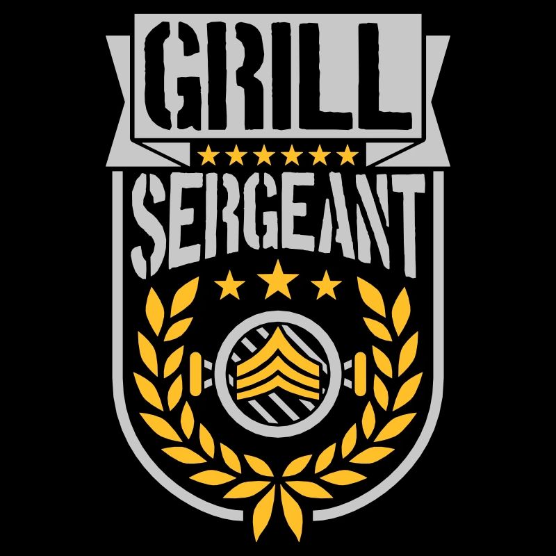 Grill Sergeant Laurel Wreath Barbecue