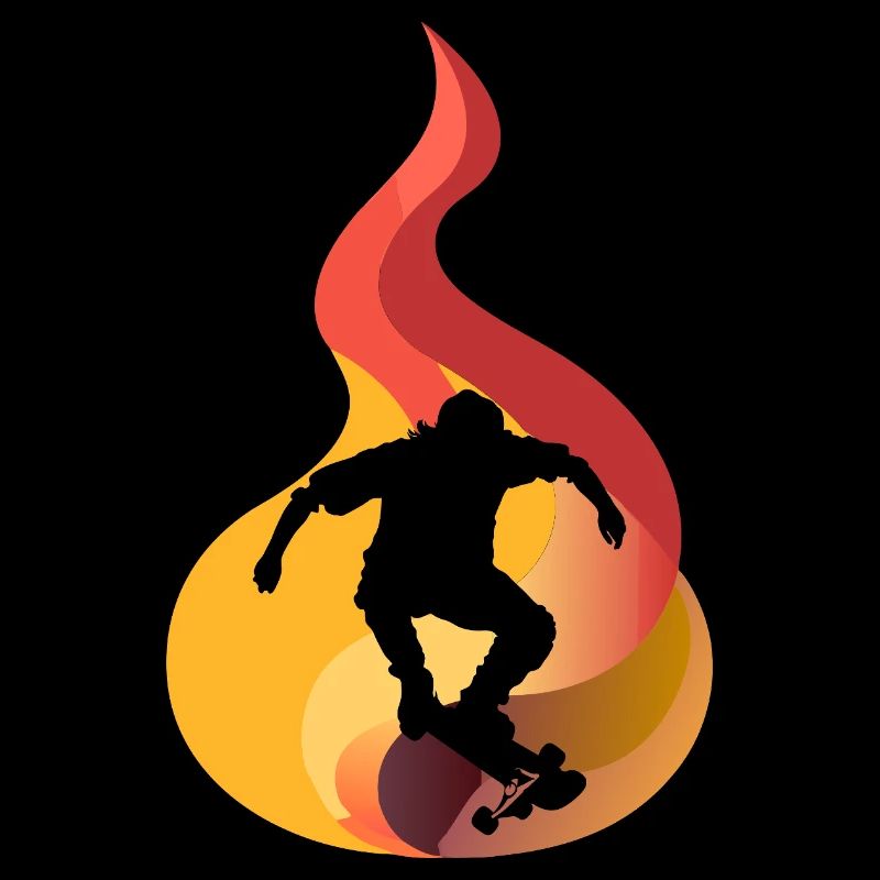 Skating, Longboard, Boarder